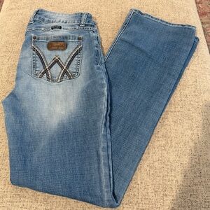 Wrangler Women's Denim Blue Boot Cut Jeans